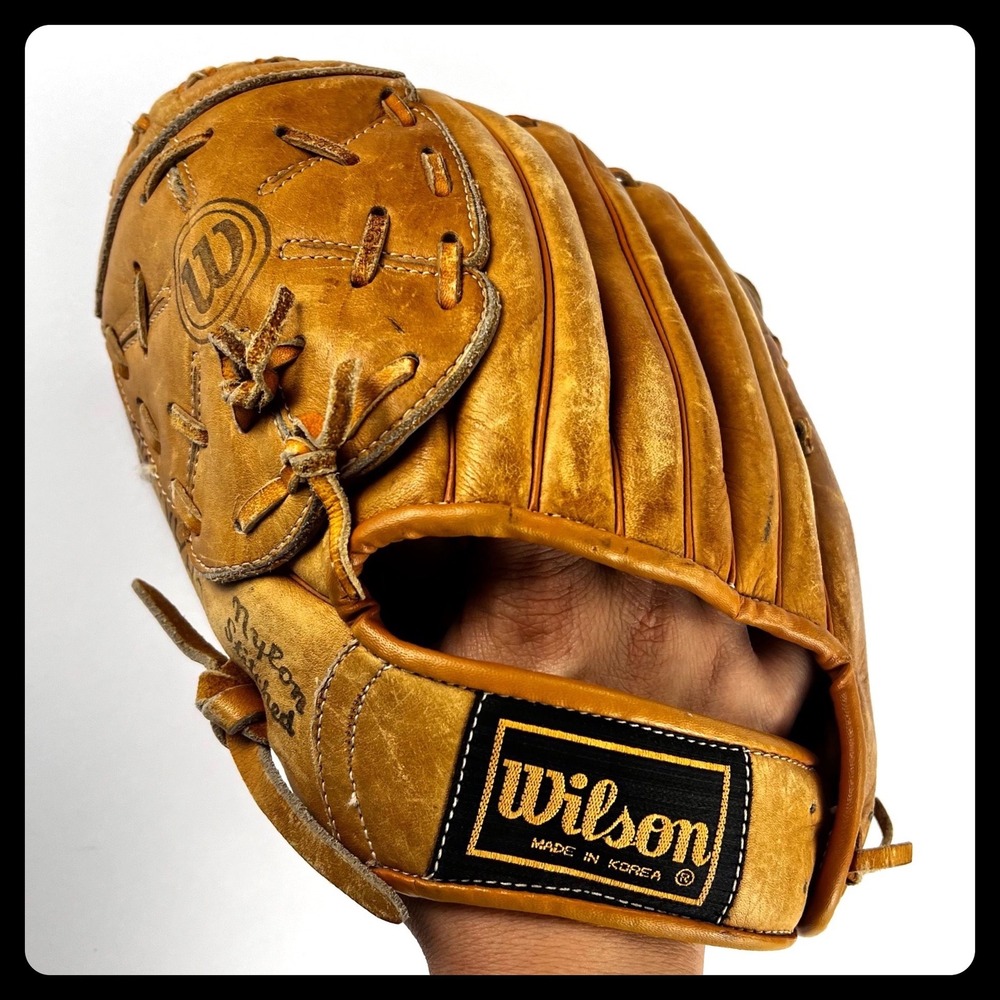 Vintage Wilson A2167 Baseball Glove • Paul Blair‎ Autograph Tan LEFT HAND THROW